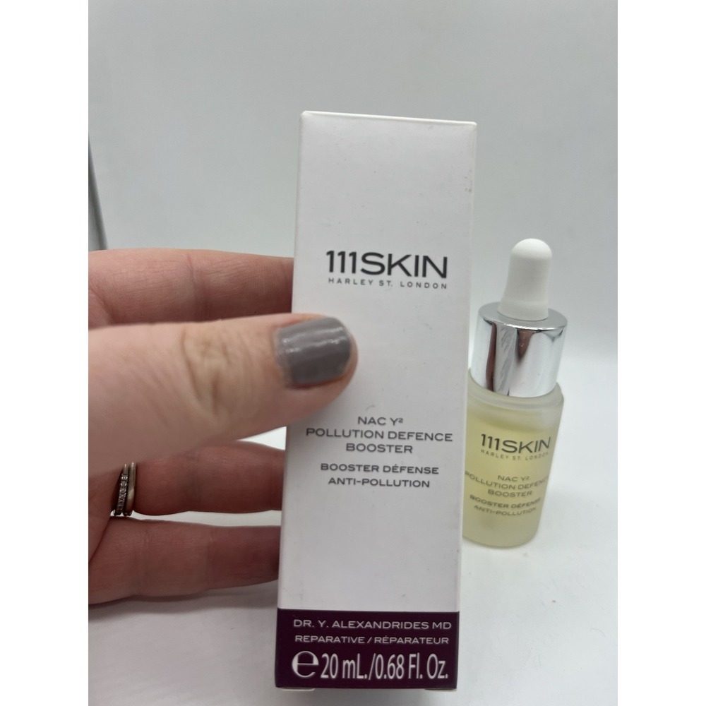 111Skin NAC Y2 Pollution DEFENSE Booster 0.68 fl oz in Box Anti Aging - Picture 2 of 8